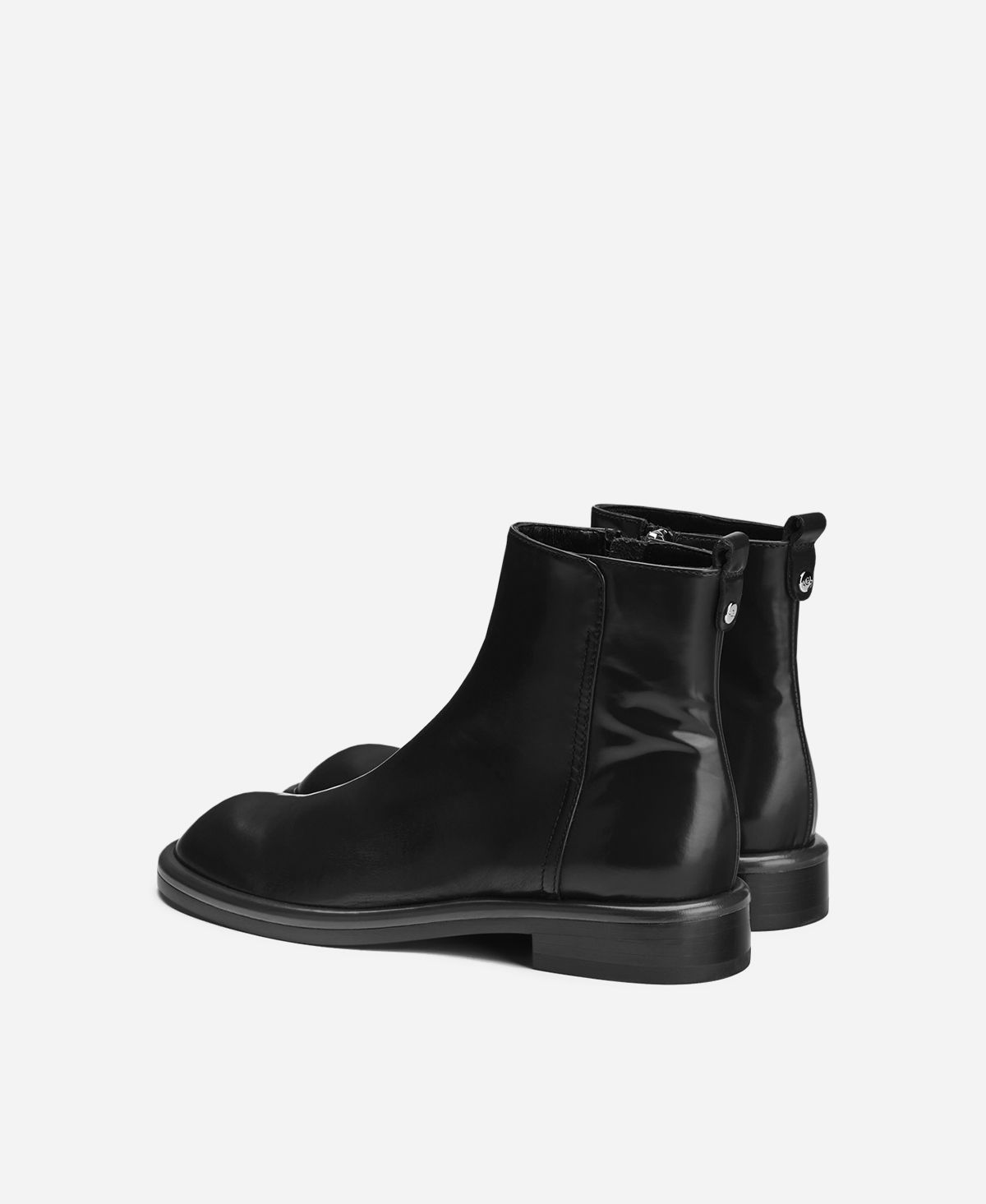 Agl Stivaletto in pelle Nero ALISON Moda