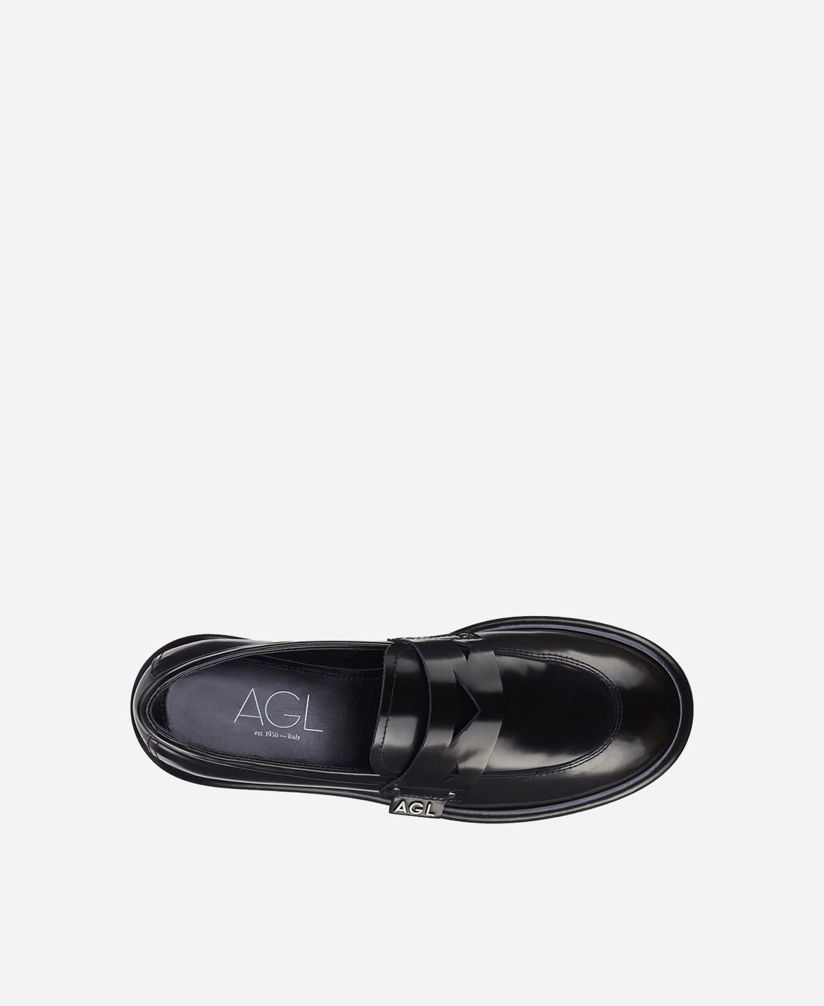 Agl Mocassino in pelle Nero ALISON MOC 2025