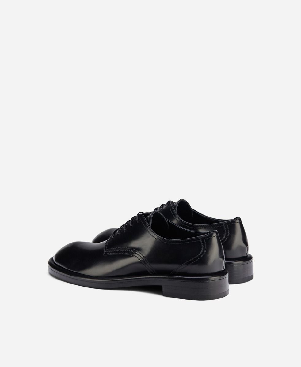 Agl Stringata in pelle Nero ALISON LACE UP Italy