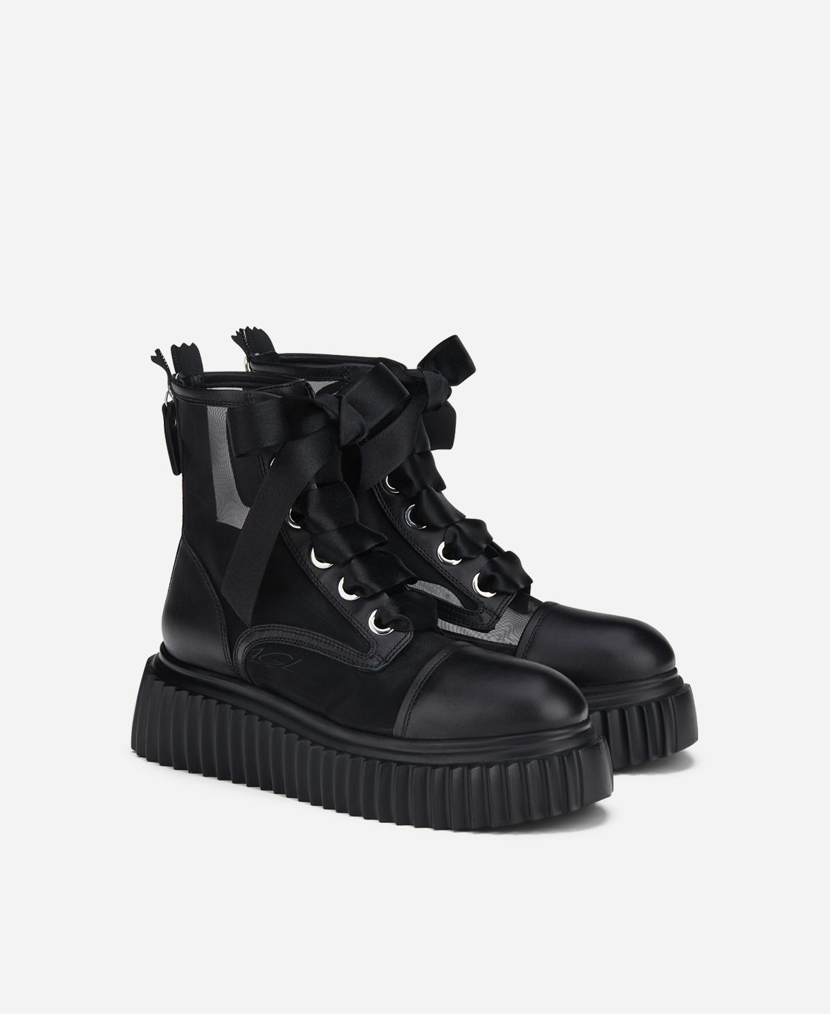 Agl Stivaletto con rete Nero Iggy Ghost Economico