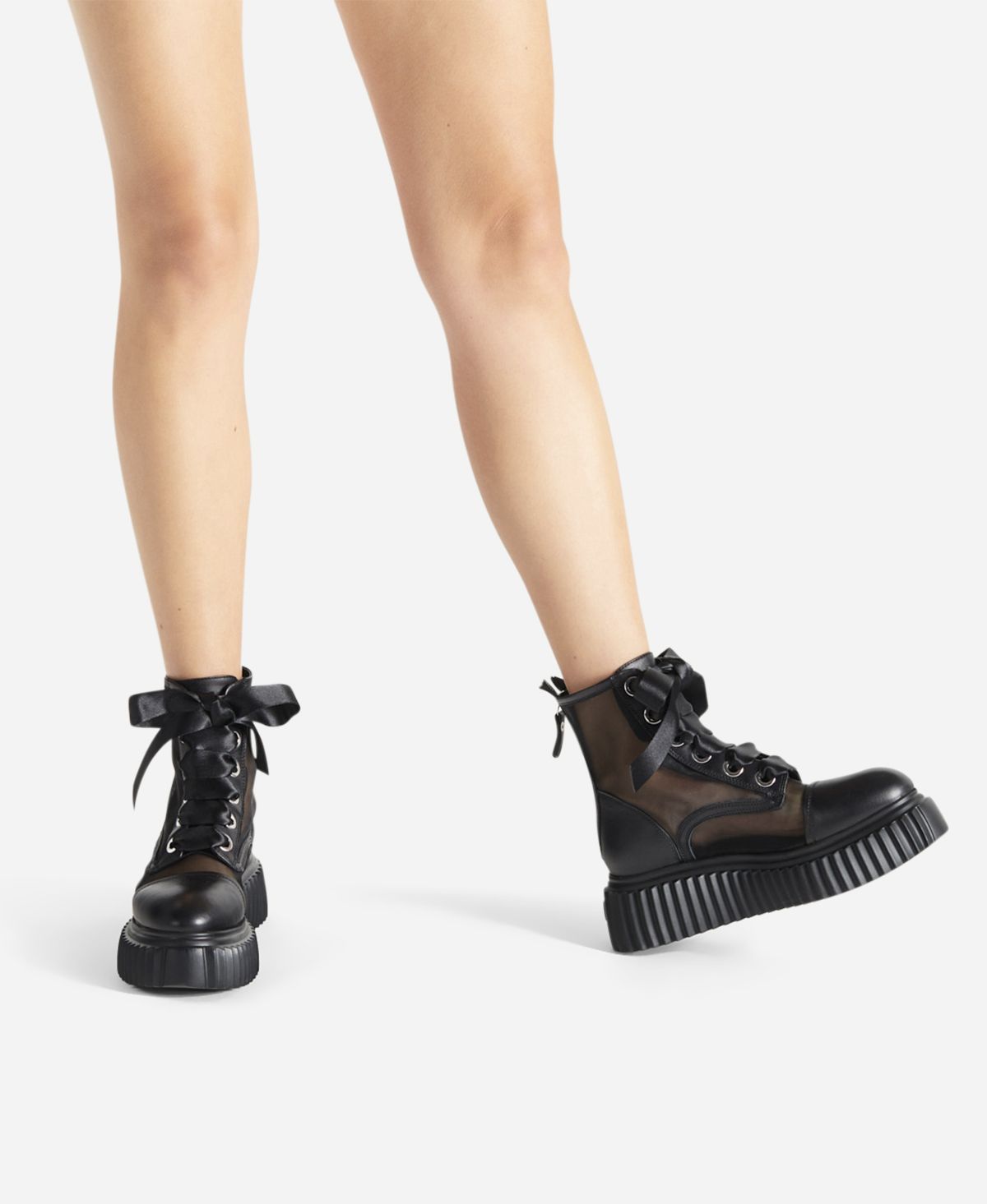 Agl Stivaletto con rete Nero Iggy Ghost Economico