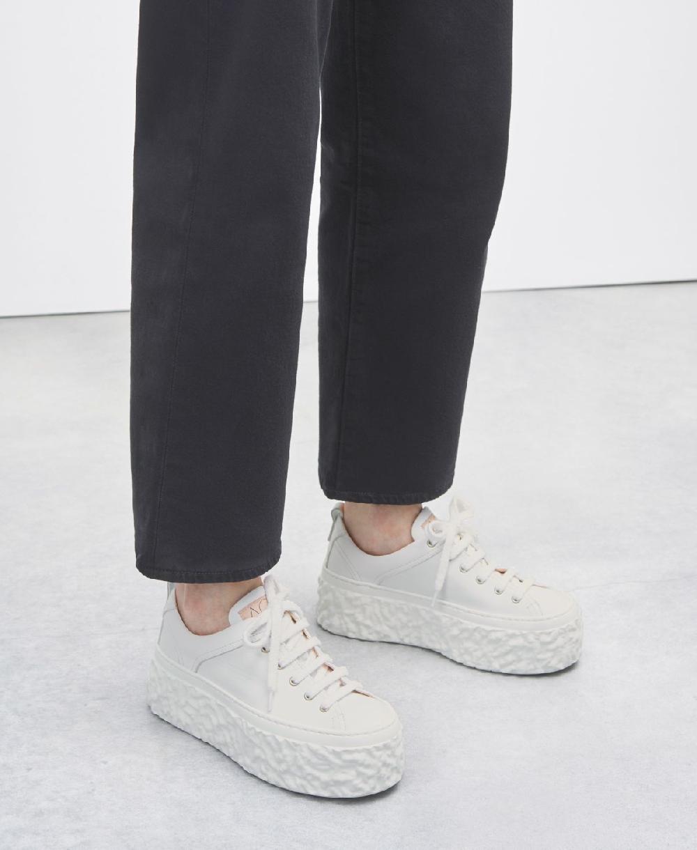 Agl Sneaker con platform Bianco Magma In Vendita
