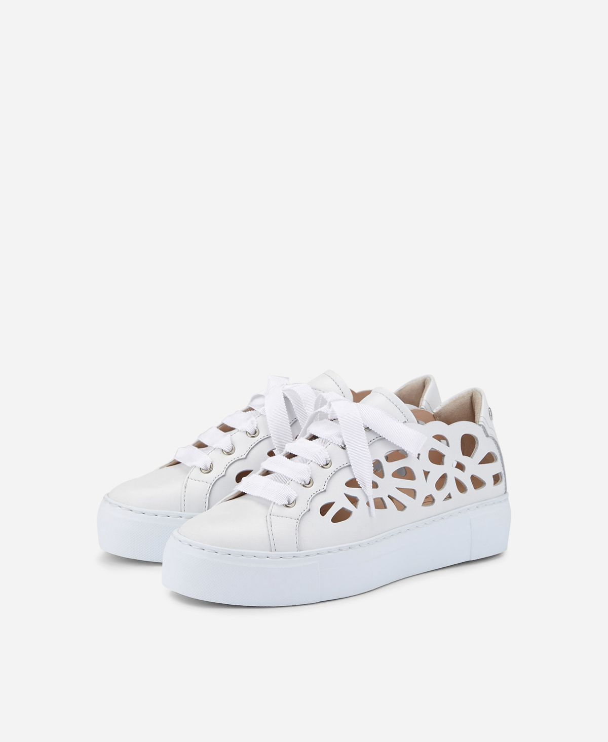 Agl Sneaker cut-out Bianco Mandi Saldi