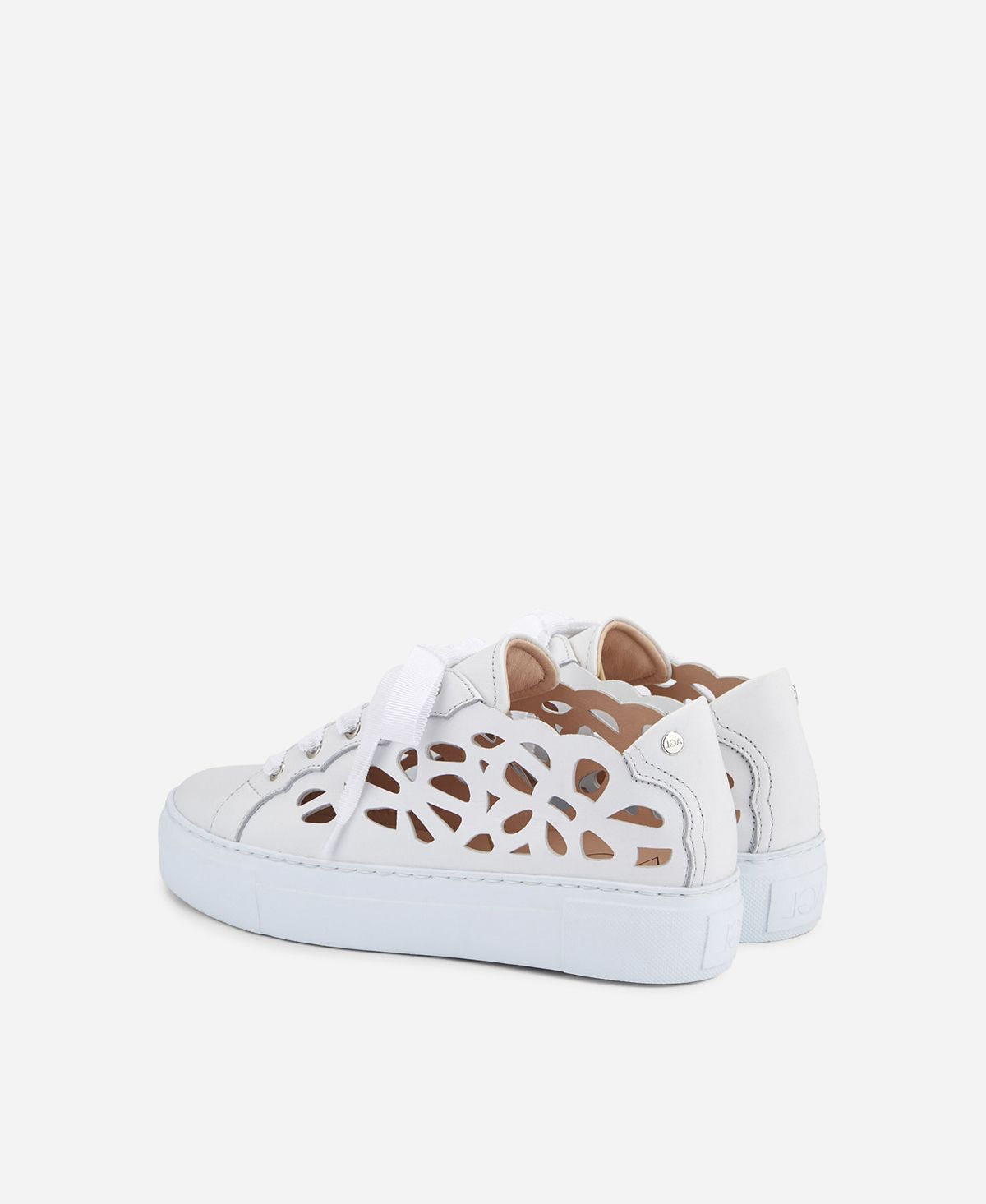 Agl Sneaker cut-out Bianco Mandi Saldi