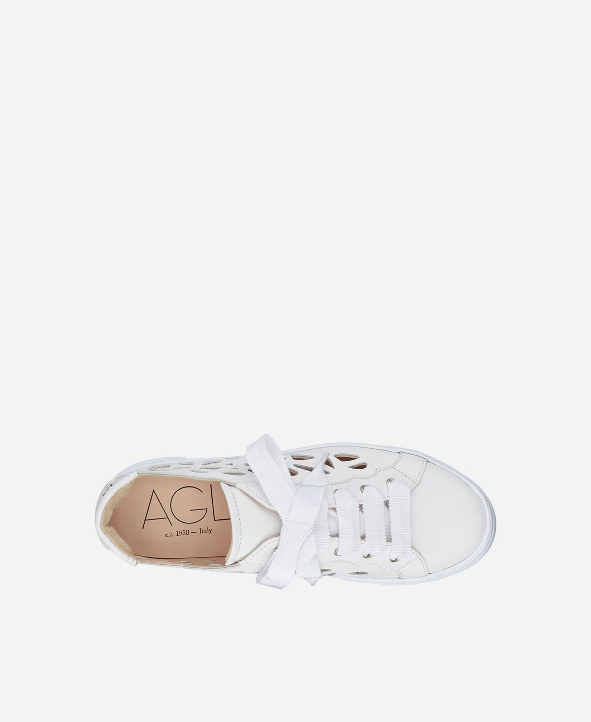 Agl Sneaker cut-out Bianco Mandi Saldi