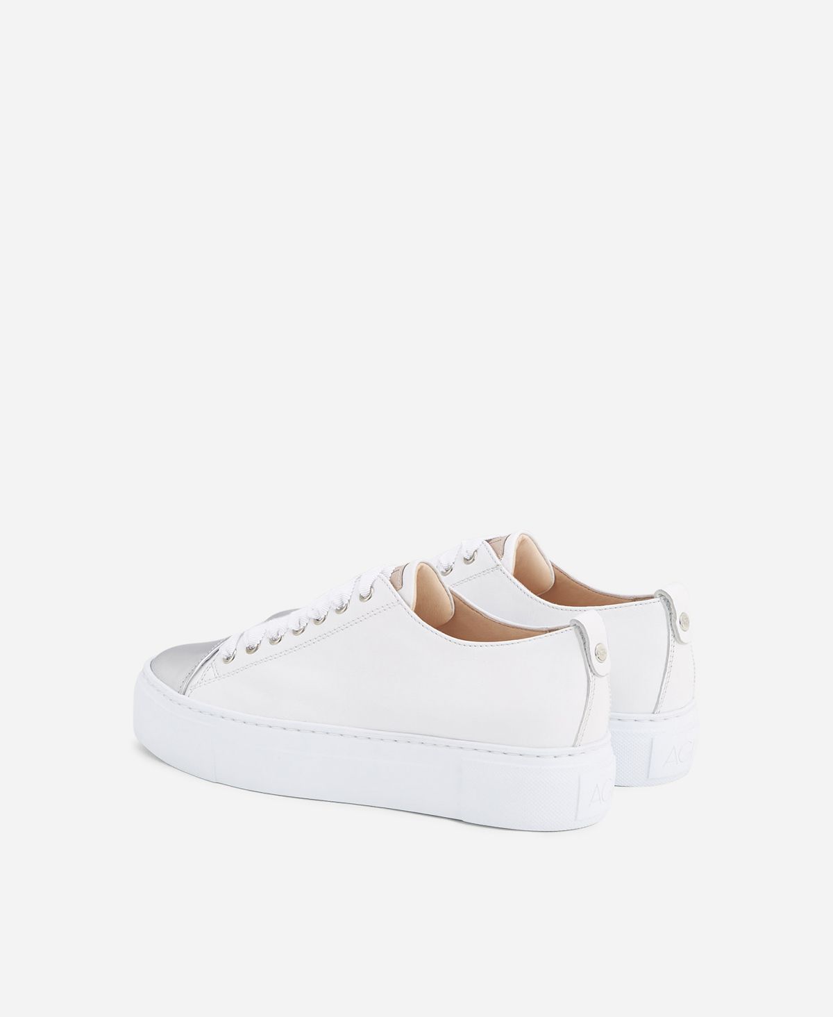Agl Sneaker con puntina Bianco Mollie Vendita Economica