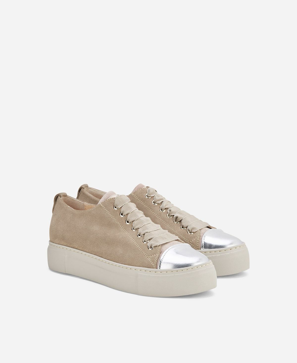Agl Sneaker con puntina Tortora MOLLIE Saldi Di Fabbrica