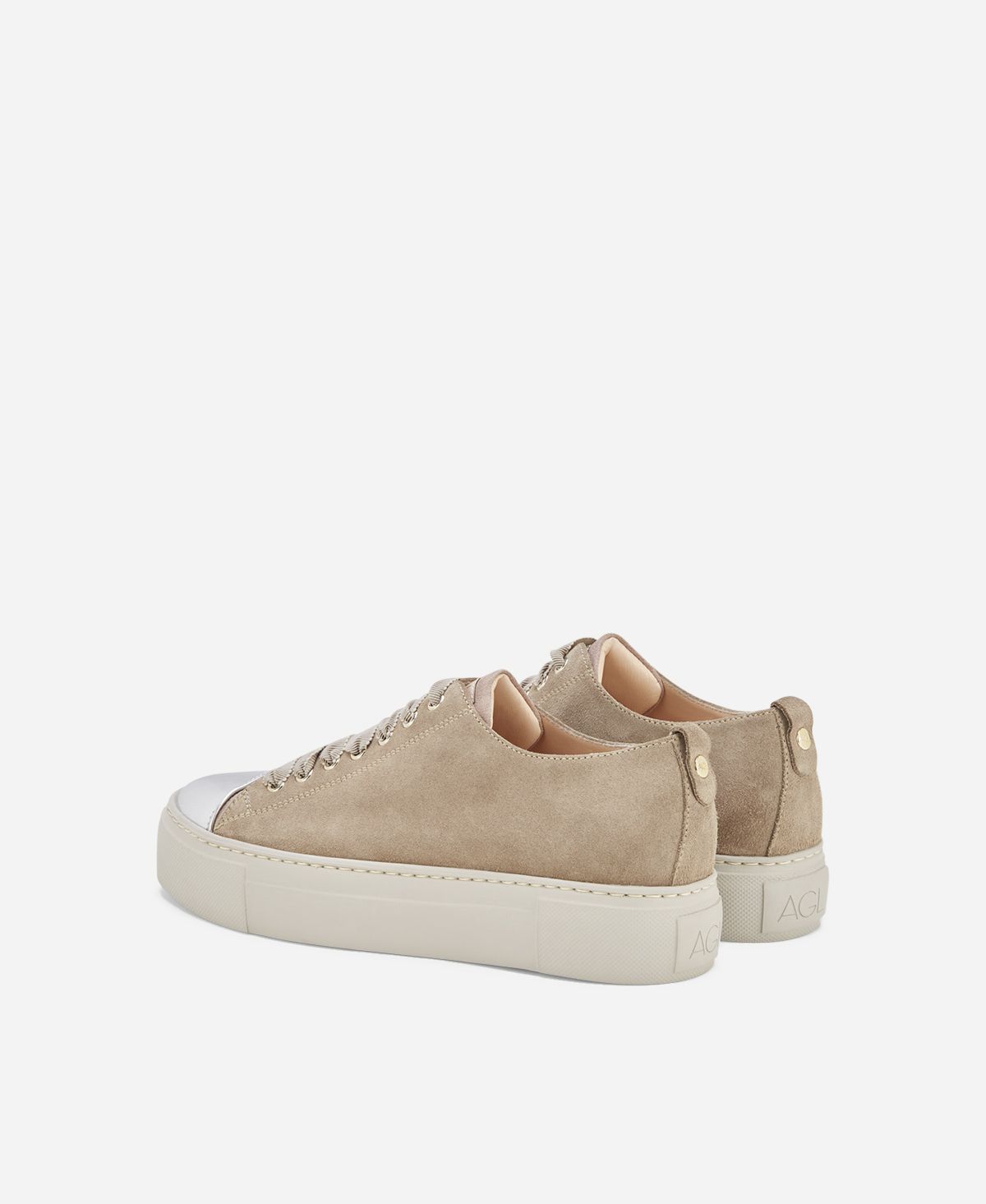 Agl Sneaker con puntina Tortora MOLLIE Saldi Di Fabbrica