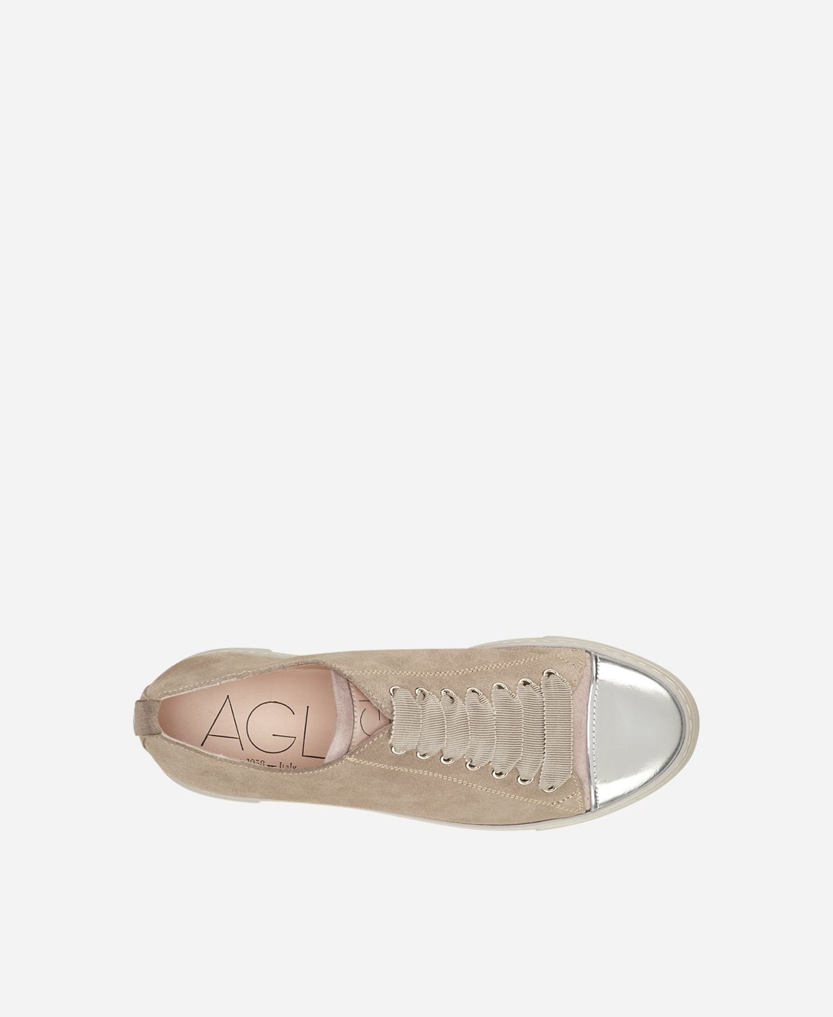 Agl Sneaker con puntina Tortora MOLLIE Saldi Di Fabbrica