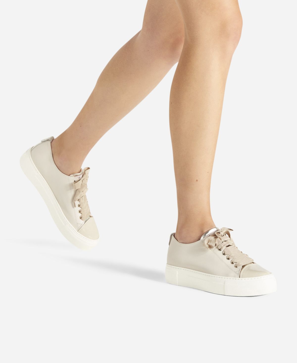 Agl Sneaker con puntina Crema Mollie Moda