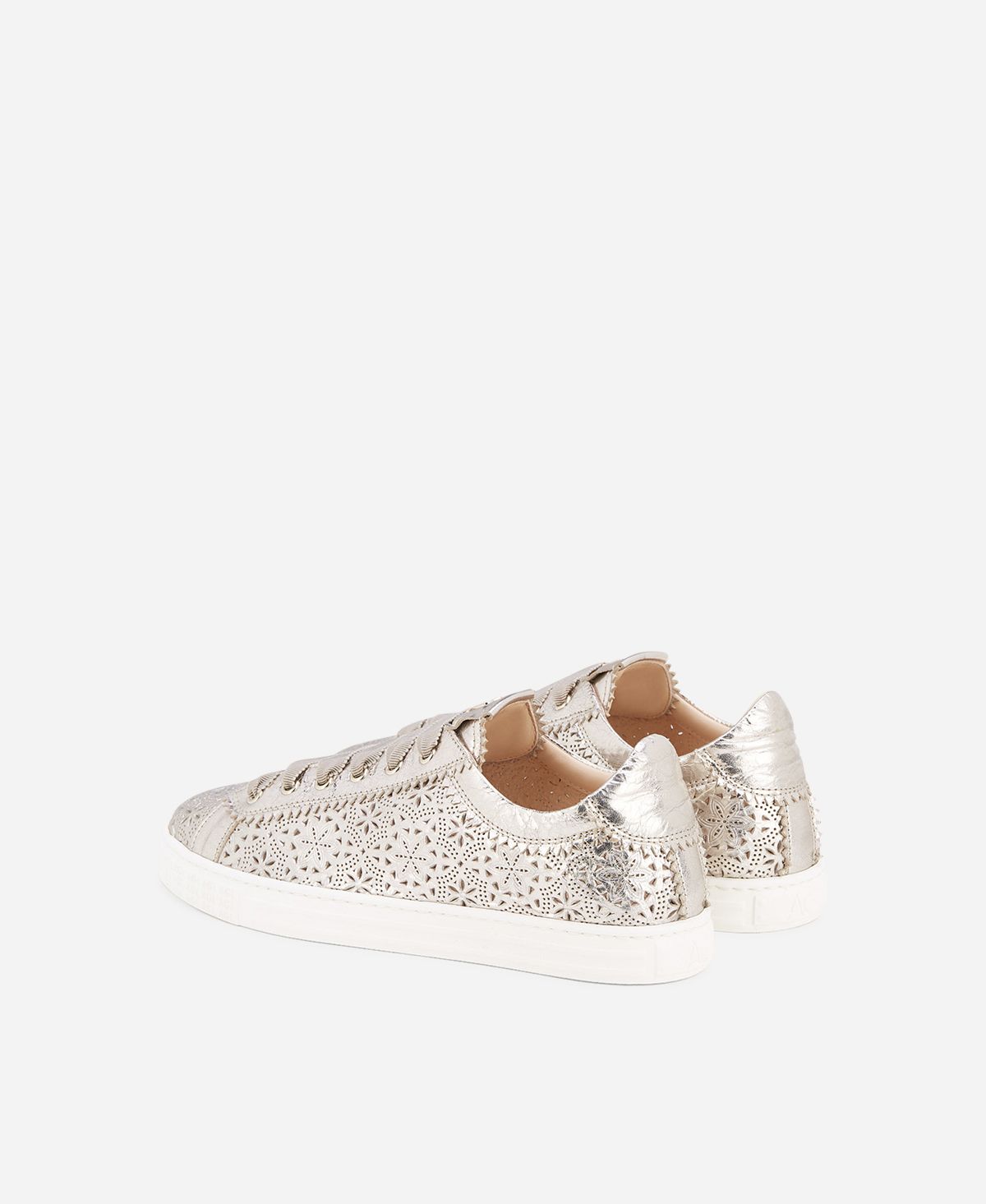 Agl Sneaker perforata Platino Sade Spring Negozio