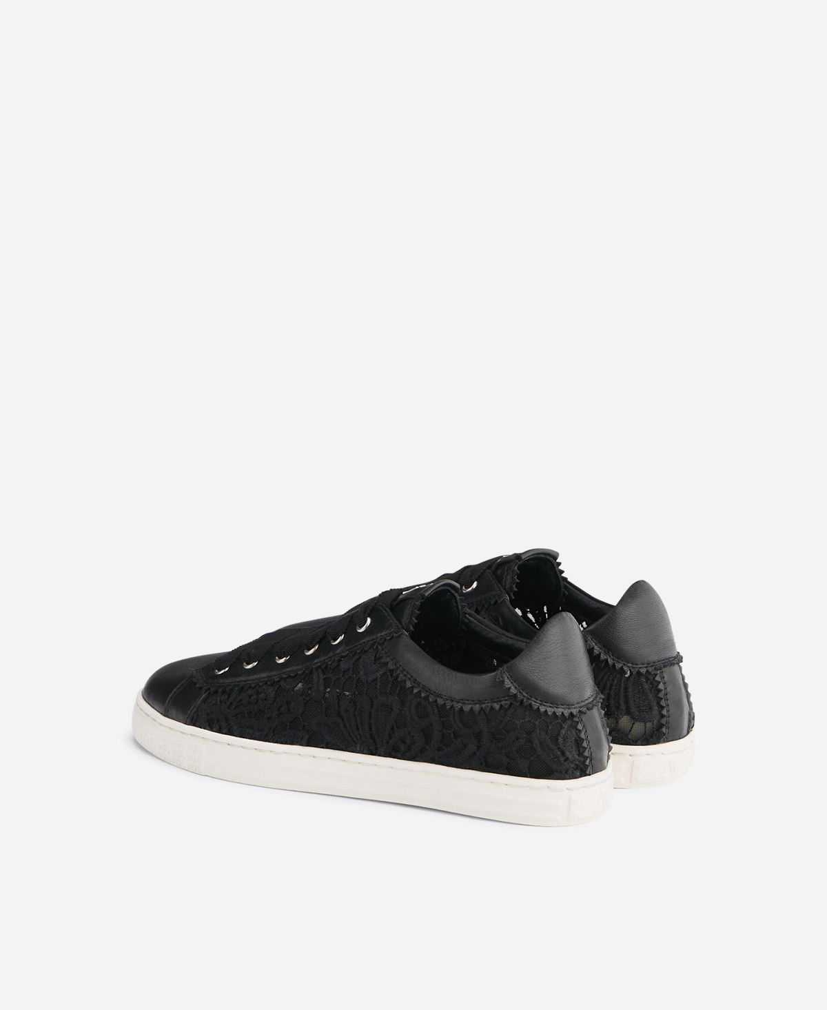 Agl Sneaker in pizzo Nero Sade Fabric In Saldo