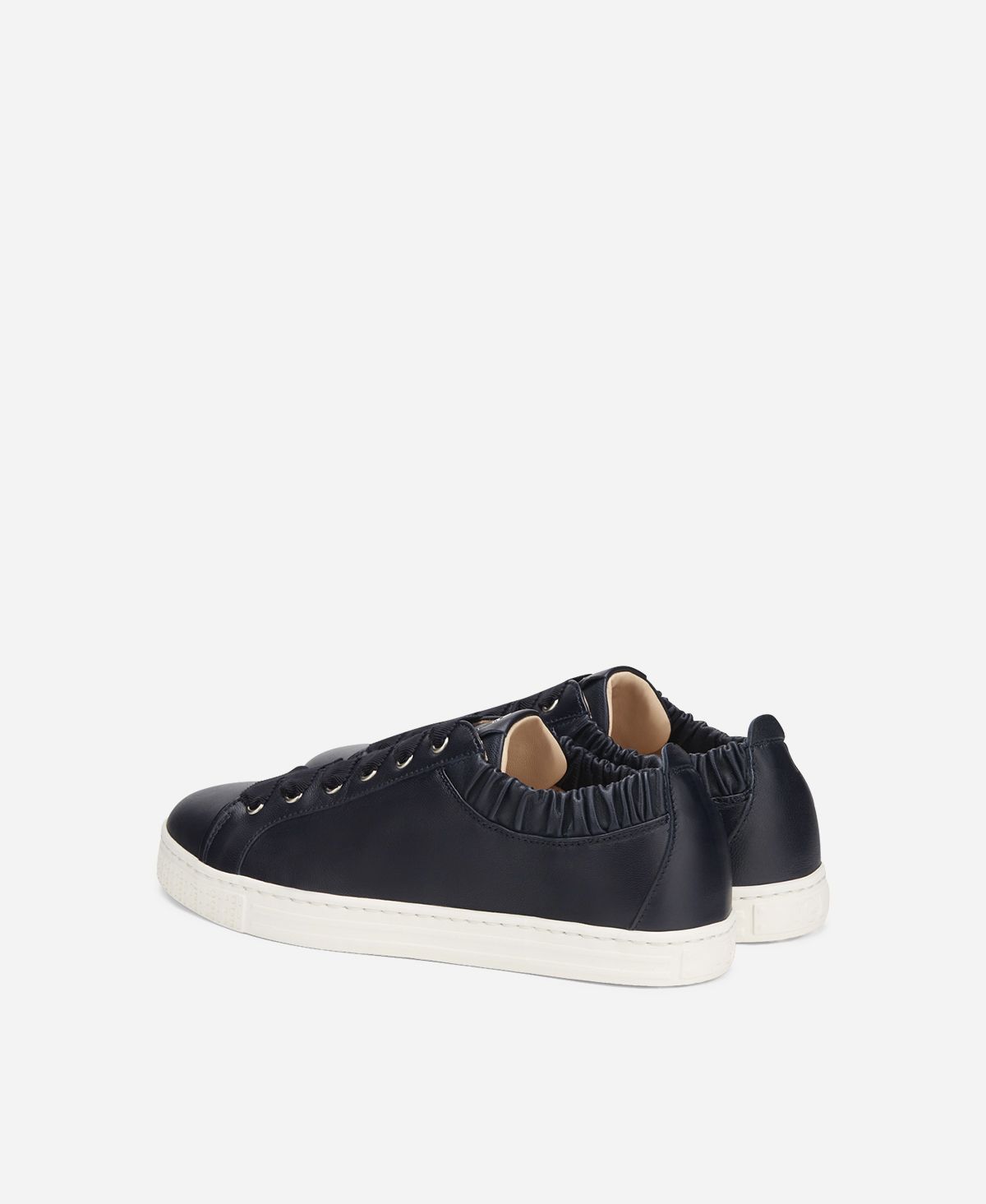 Agl Sneaker in pelle con elastico Blu SUZIE 2025