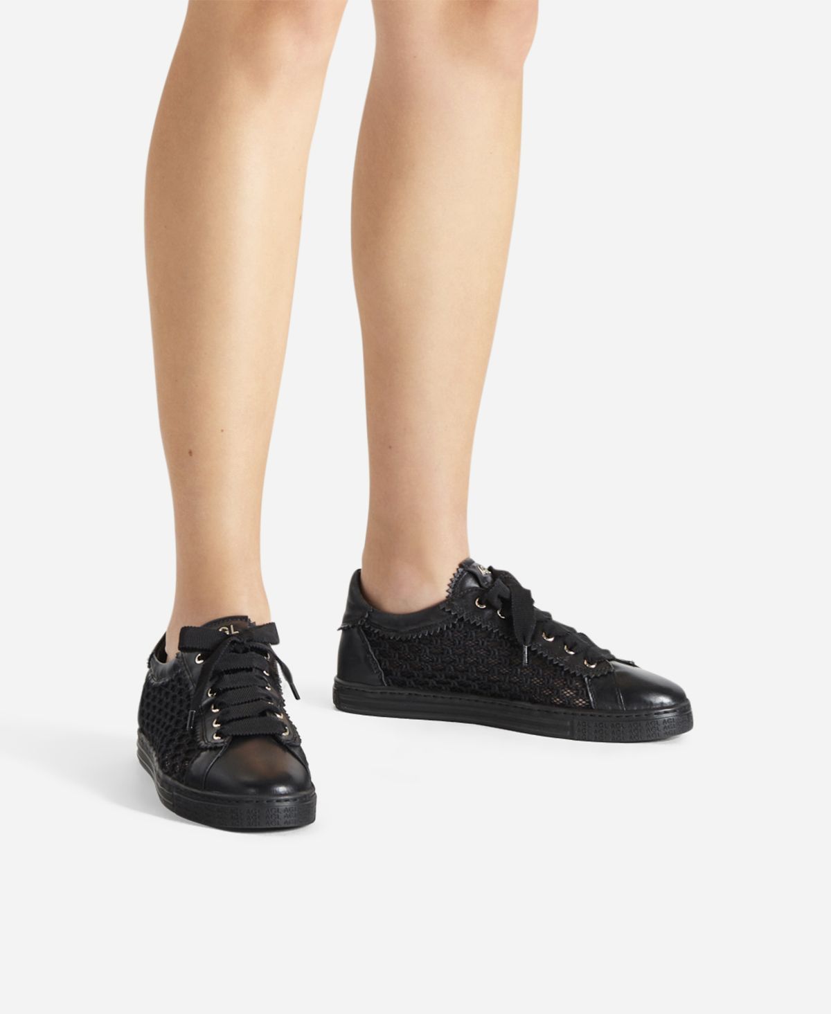 Agl Sneaker con trama Nero Sade Plots 2025