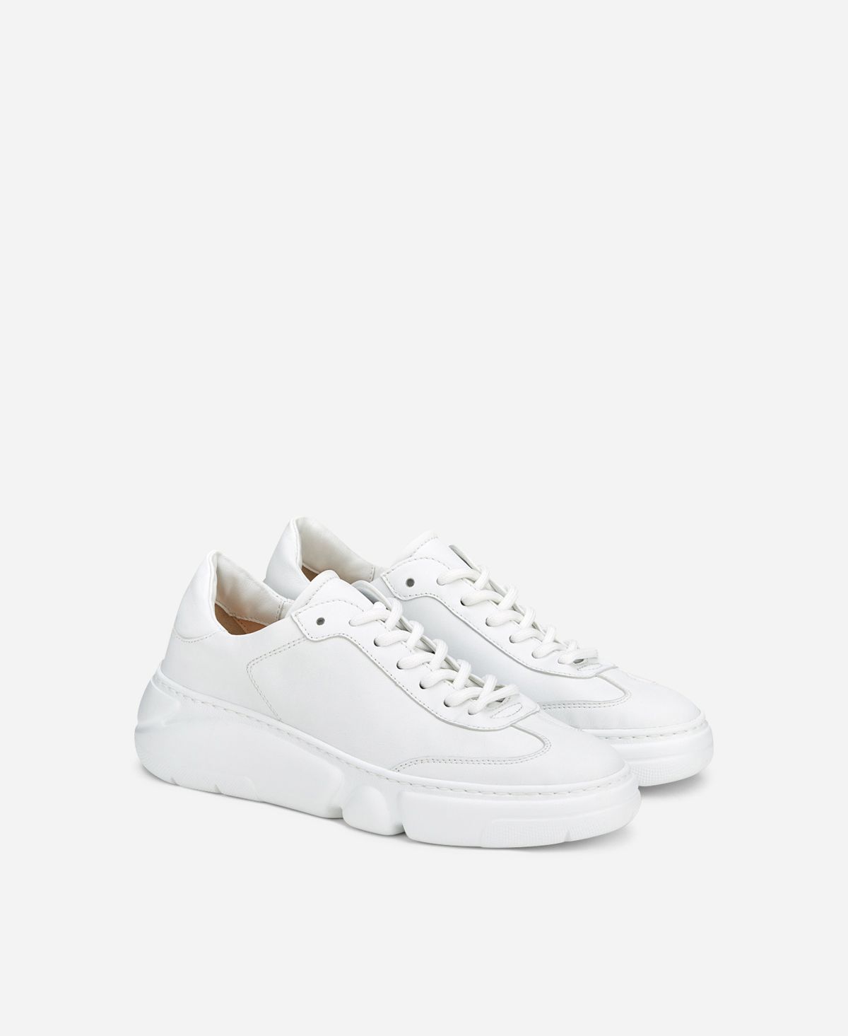 Agl Sneaker in pelle Bianco Emilie Pure Promozione