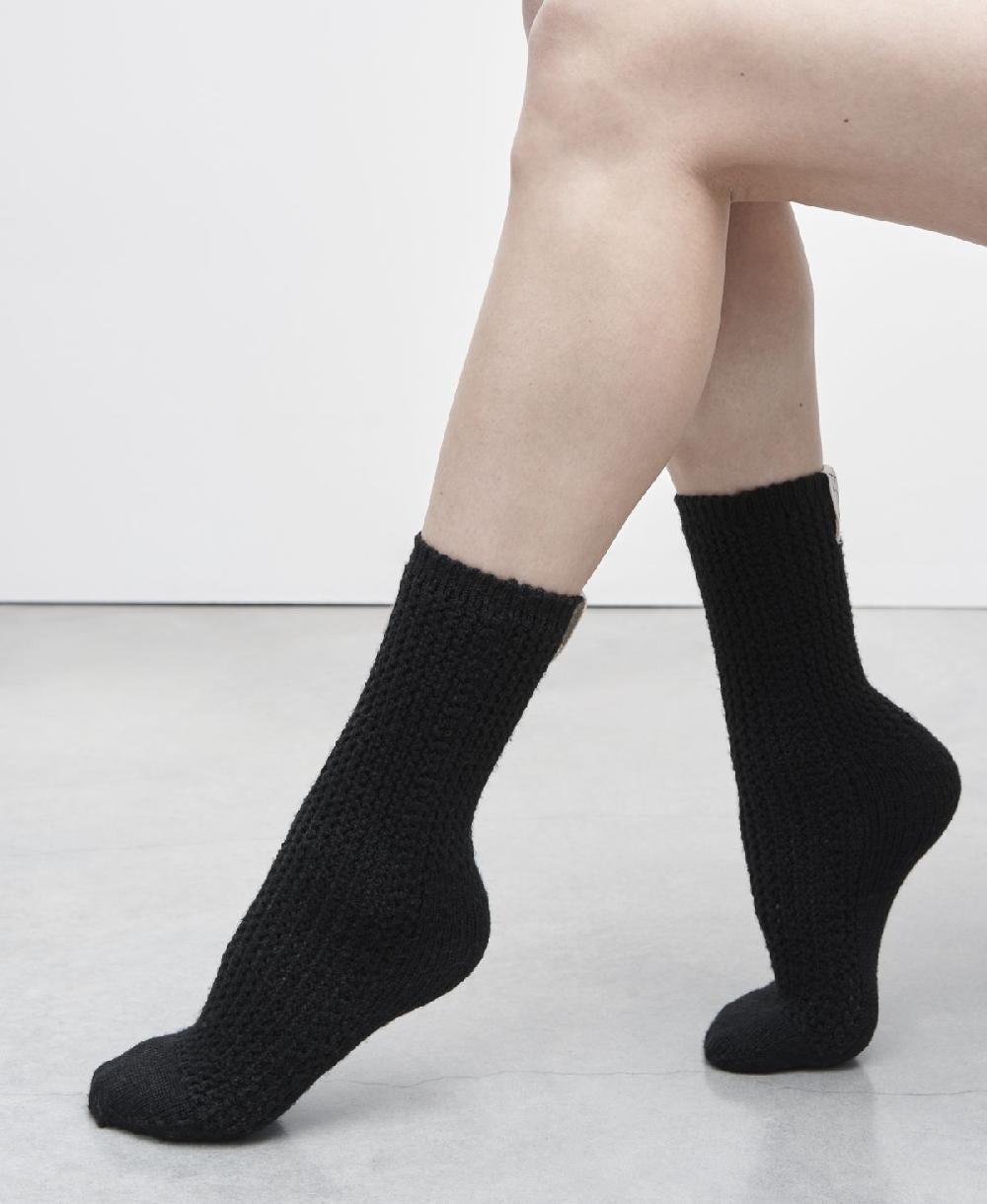 Agl Calze di lana Nero SOCK Vendita Economica