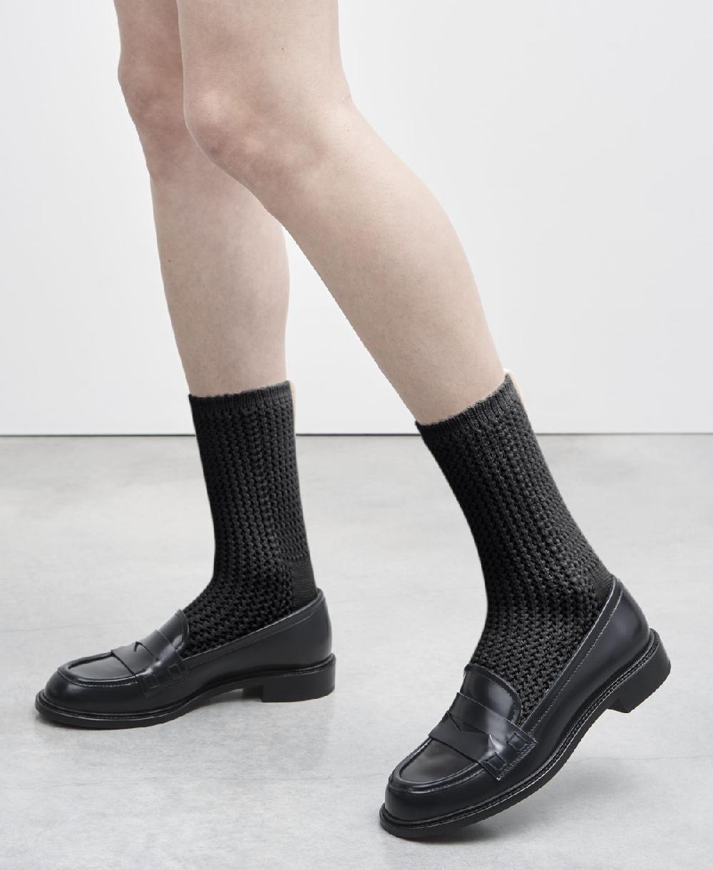 Agl Calze di lana Nero SOCK Vendita Economica