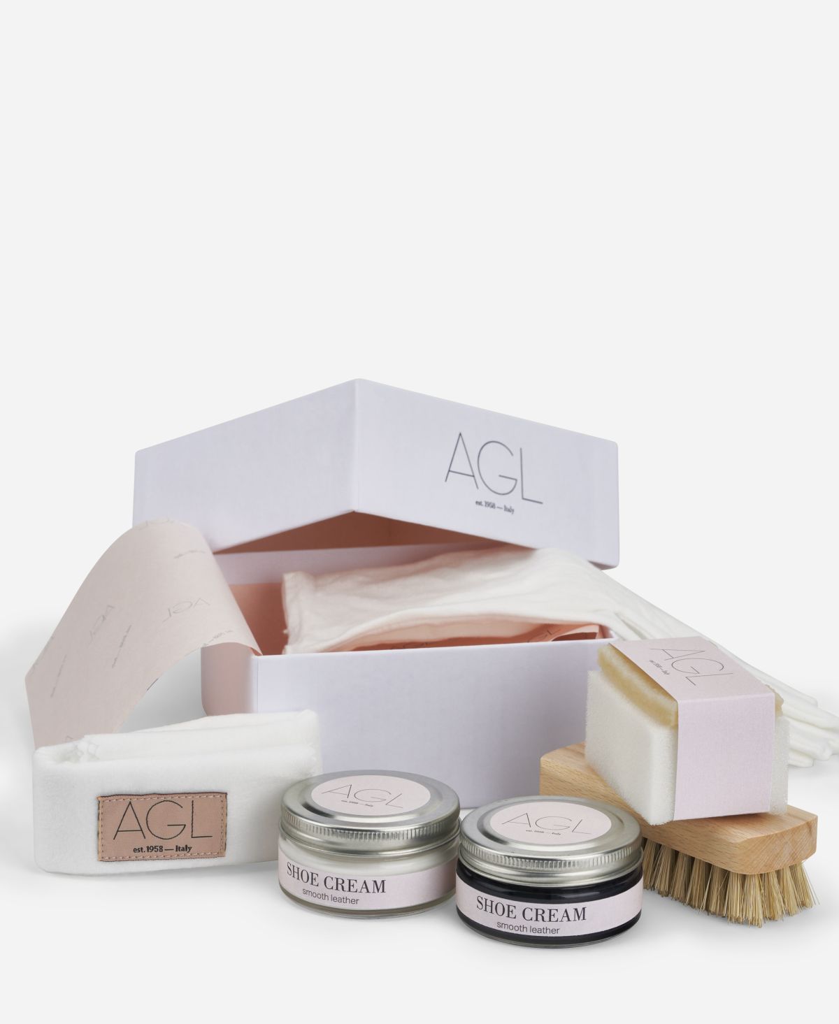 Agl Prodotti per la pulizia delle scarpe Bianco Box shoe care Moda