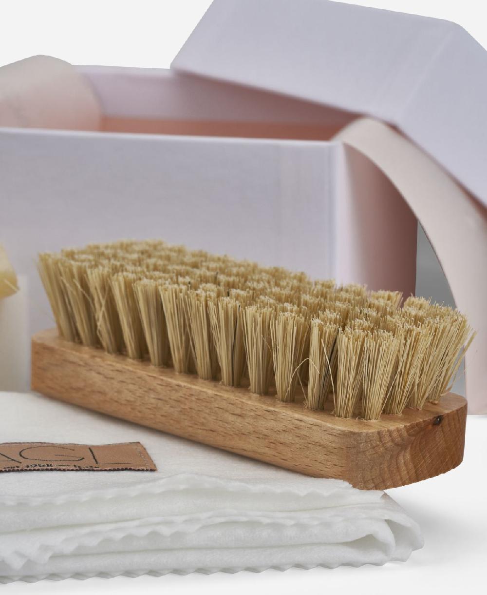 Agl Prodotti per pelle scamosciata Bianco Kit di pulizia per suede e vernice Italy