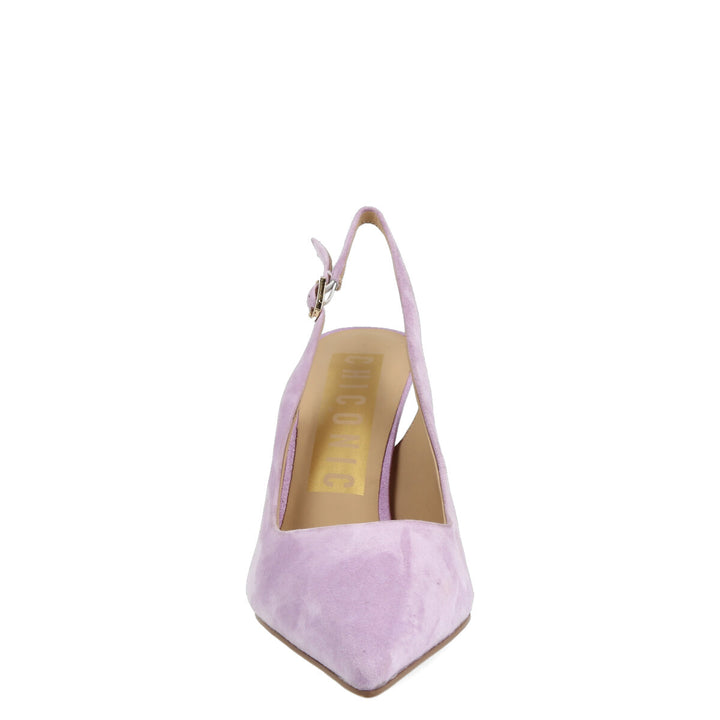 Uma Parker Chanel in Camoscio Glicine Shopping Online