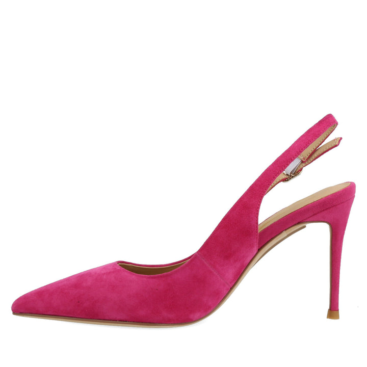 Uma Parker Chanel in Camoscio Fuxia Affare Del Giorno