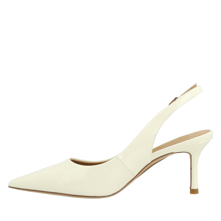 Uma Parker Chanel in Vernice Bianco Saldi