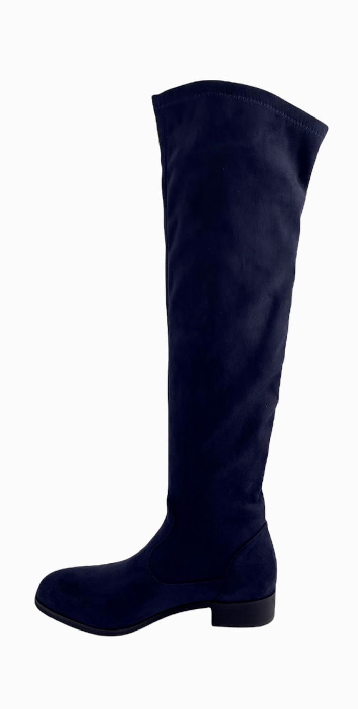 Uma Parker UP060222SNVY Eco Suede Stivali UMA PARKER Negozio