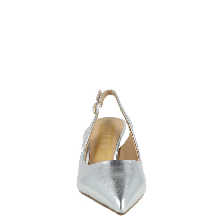 Uma Parker Chanel in Nappa Metal Argento Qualità Garantita