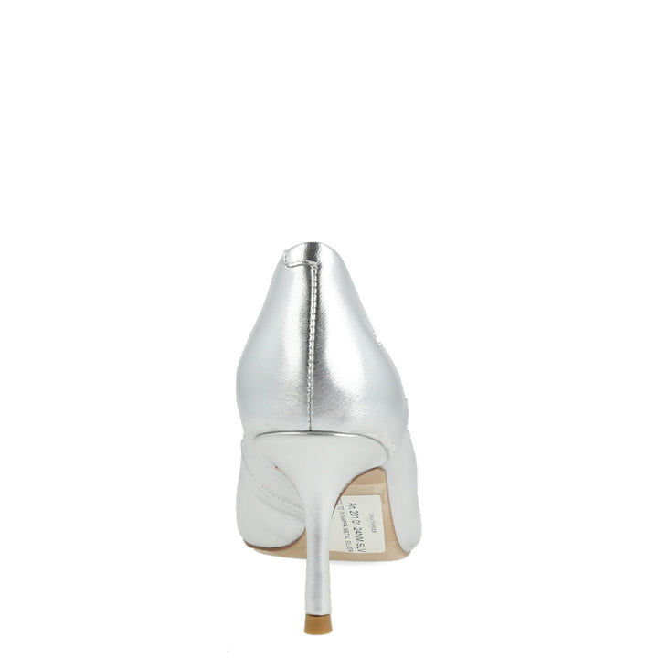 Uma Parker Decolleté in Nappa Metal Argento Sconto