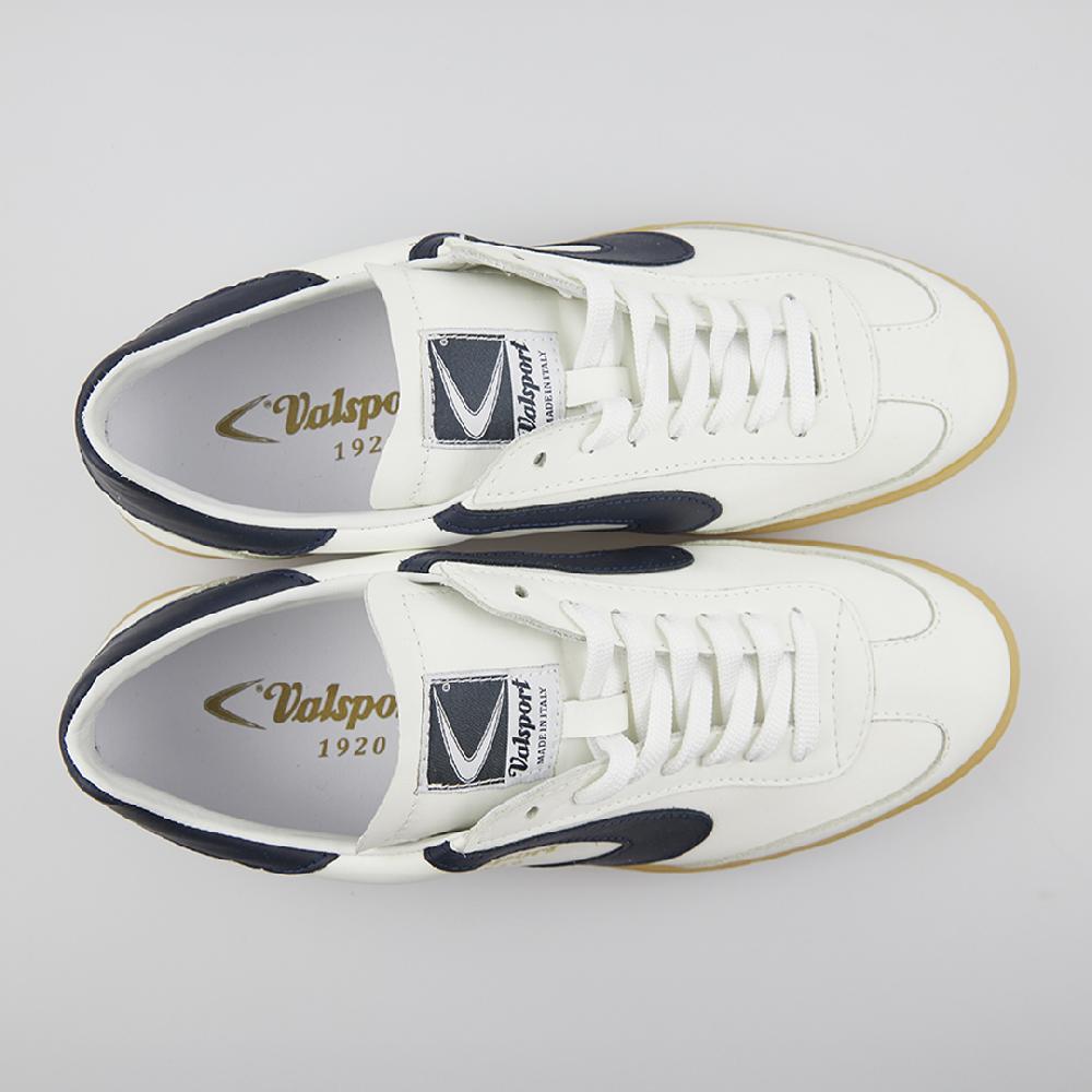 ﻿Valsport Olimpia Leather Bianco Blu Affare Del Giorno