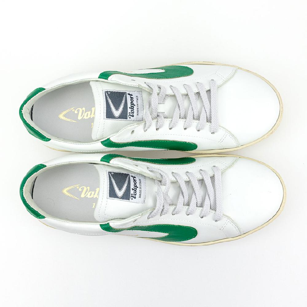 Valsport Tournament Classic Leather Bianco Verde Negozi Online