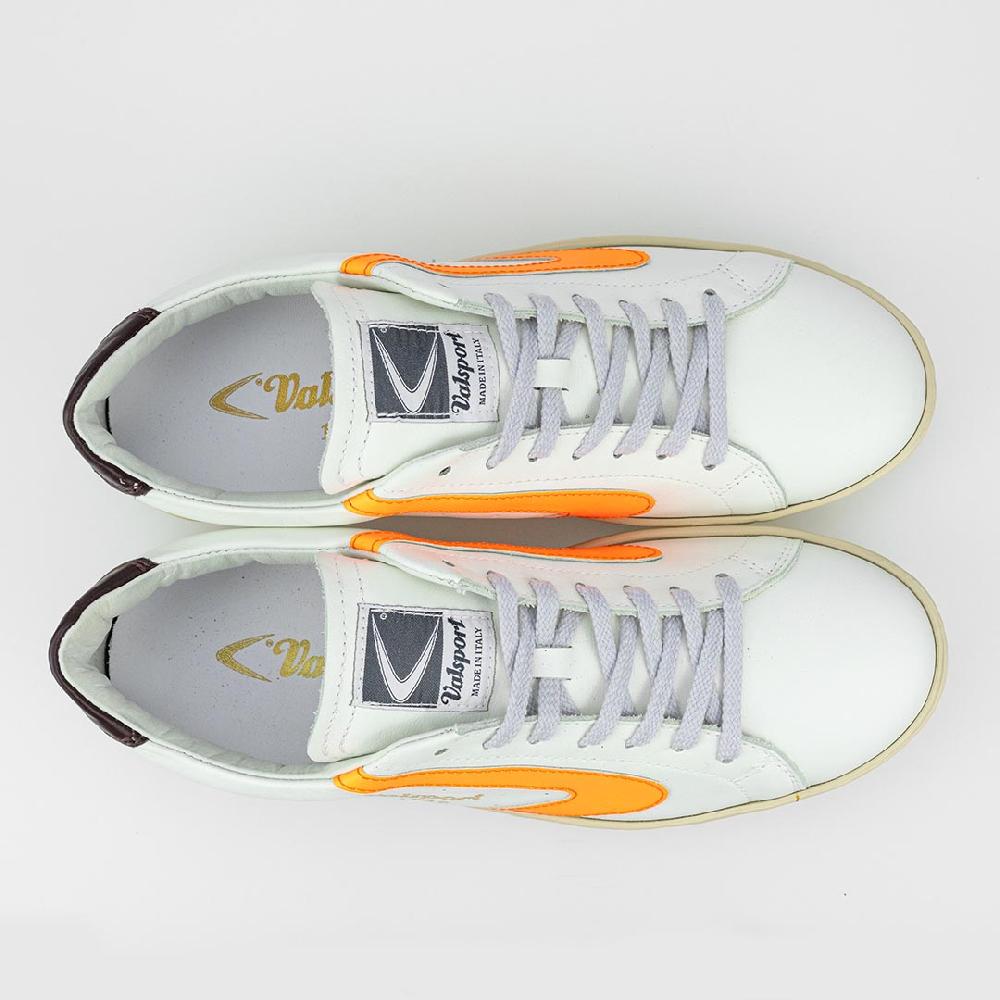 Valsport Tournament Mix Leather Bianco Fluo Arancio Moor Presa
