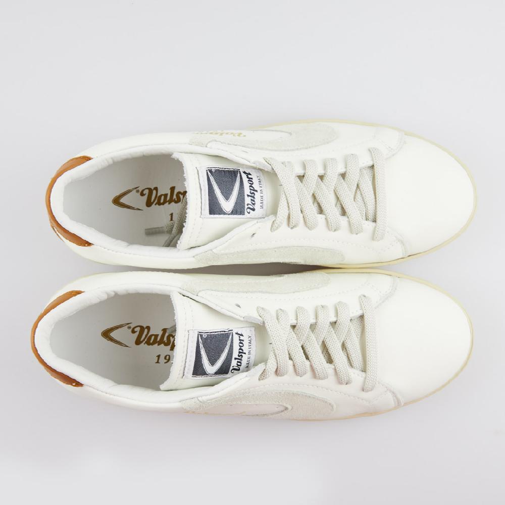 Valsport Tournament Mix Leather Suede Bianco Panna Cognac Offerta