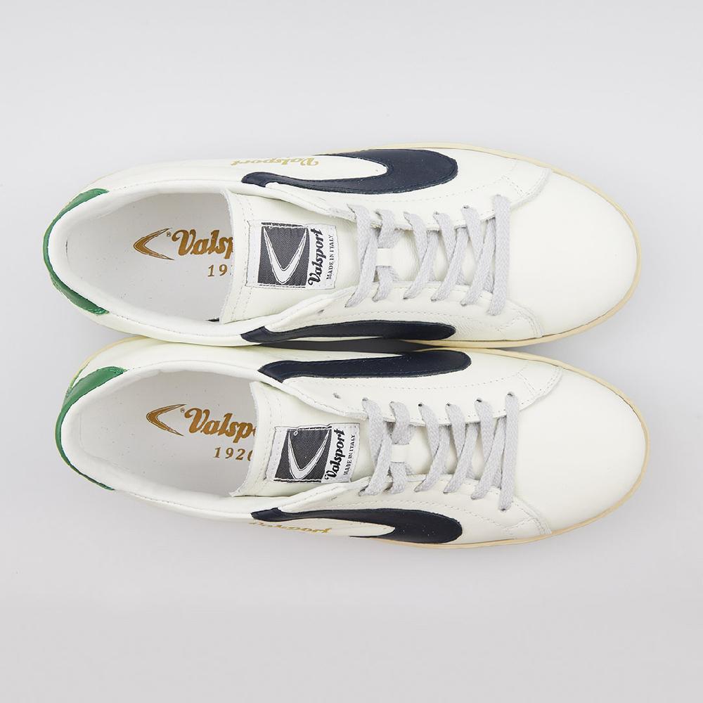 Valsport Tournament Mix Leather Bianco Blu Bandiera Outlet