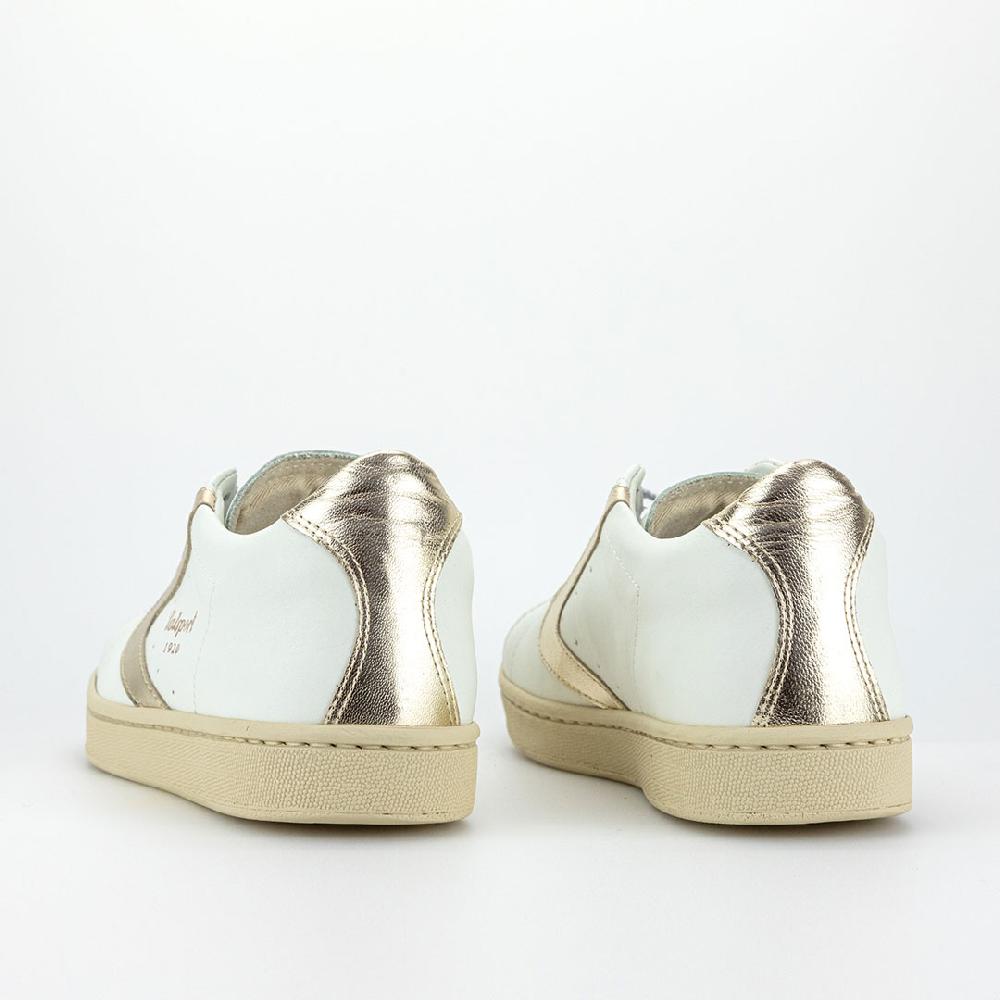 Valsport Tournament Classic Metal Leather Bianco Oro Laminato Consegna Veloce
