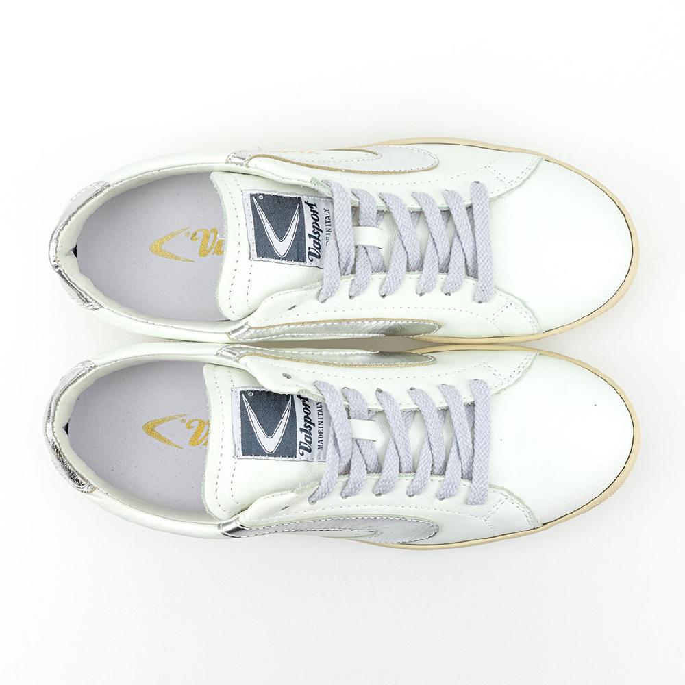 Valsport Tournament Classic Metal Leather Bianco Argento Laminato Affare Del Giorno