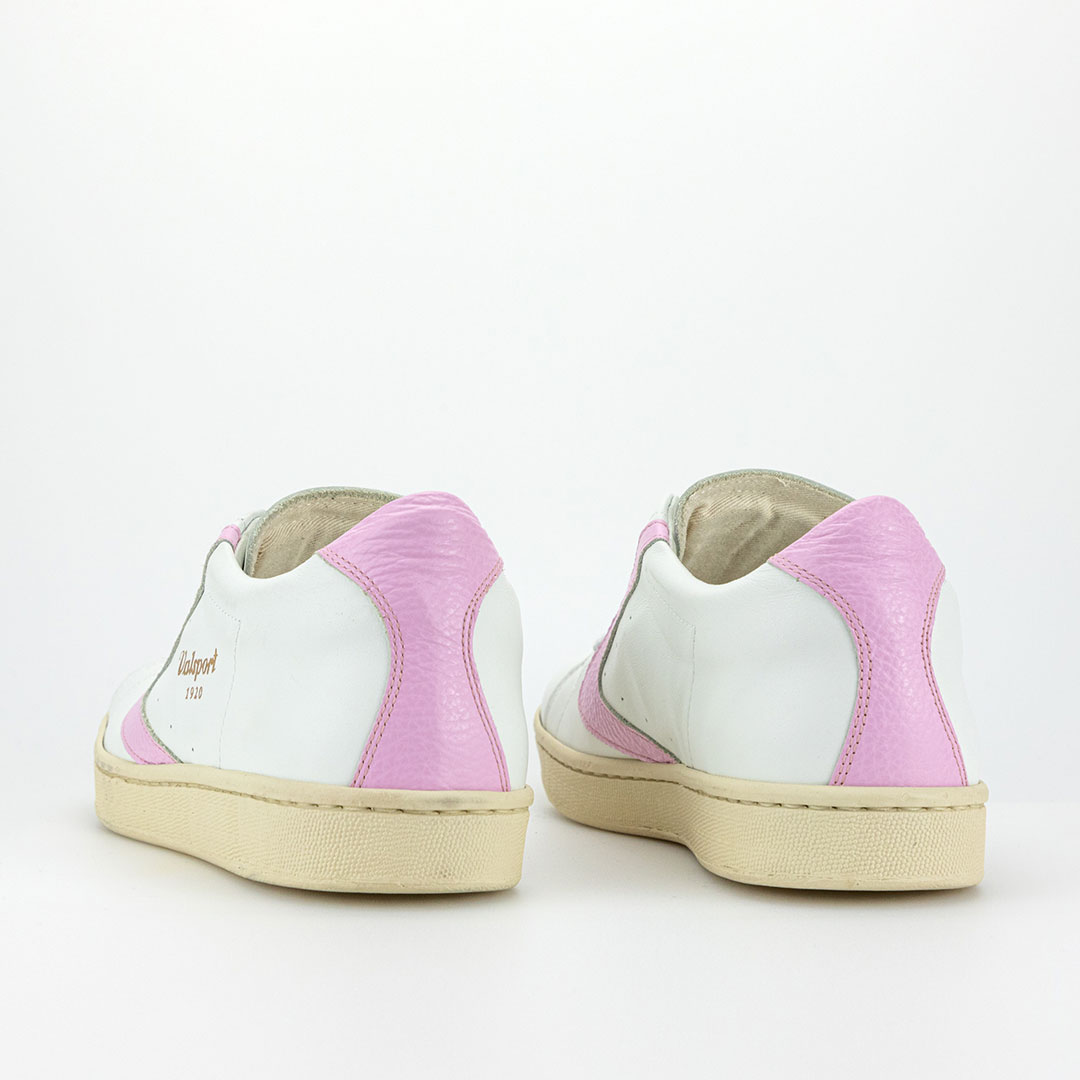 Valsport Tournament Classic Leather Bianco Rosa Prezzo Ridotto