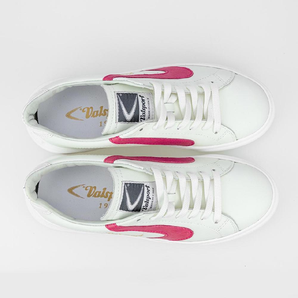 Valsport Tournament Up Bianco Magenta Bianco In Saldo