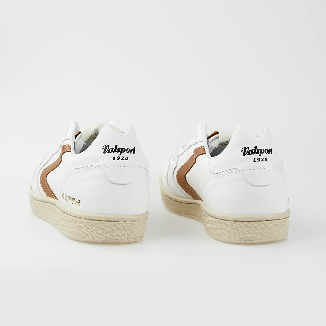 Valsport Super Pelle Bianco Cognac Spedizione Gratuita