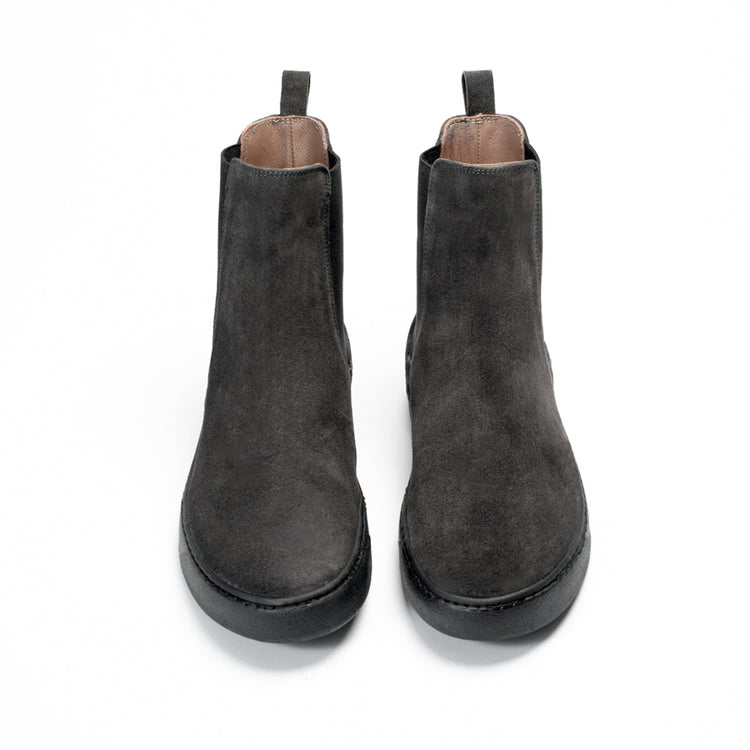 Via Mercanti Arturo Asphalt - Stivaletto alla caviglia Chelsea Beatles per uomo. – VIAMERCANTI Vendita