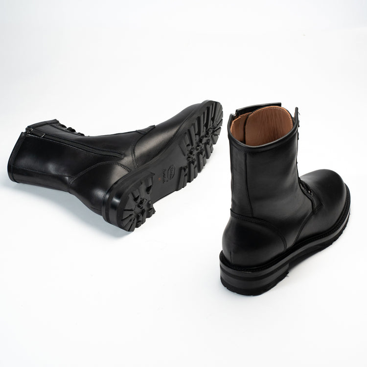 Via Mercanti Lorenzo Calf Black - Stivaletti da uomo. – VIAMERCANTI Vendita Calda