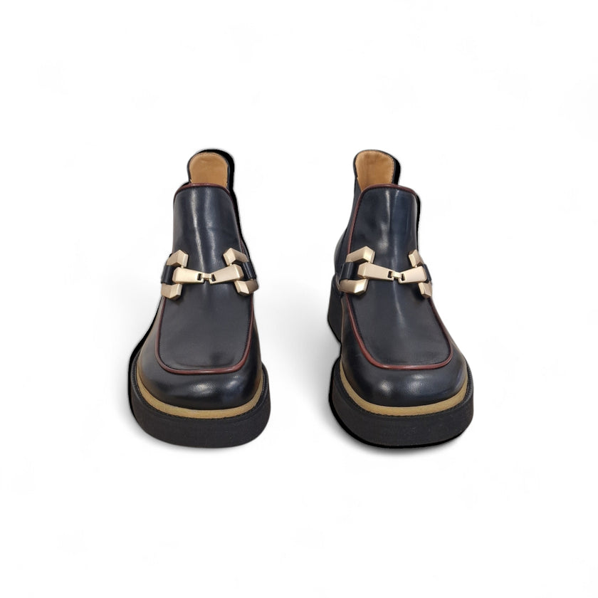 Viola Ricci Alice - Stivaletto beatles nero - rhum Sottocosto