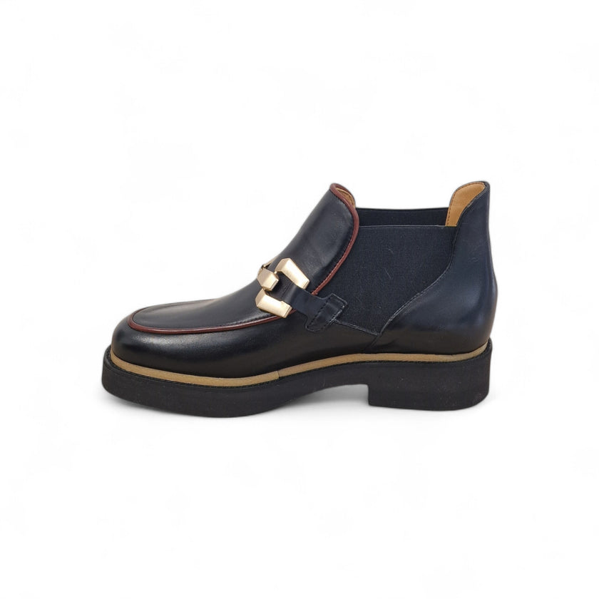 Viola Ricci Alice - Stivaletto beatles nero - rhum Sottocosto