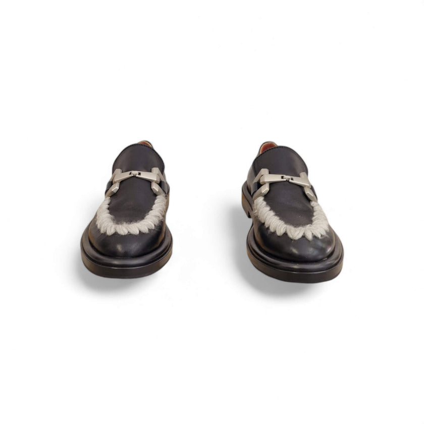 Viola Ricci Gio - Mocassino pelle nera Moda