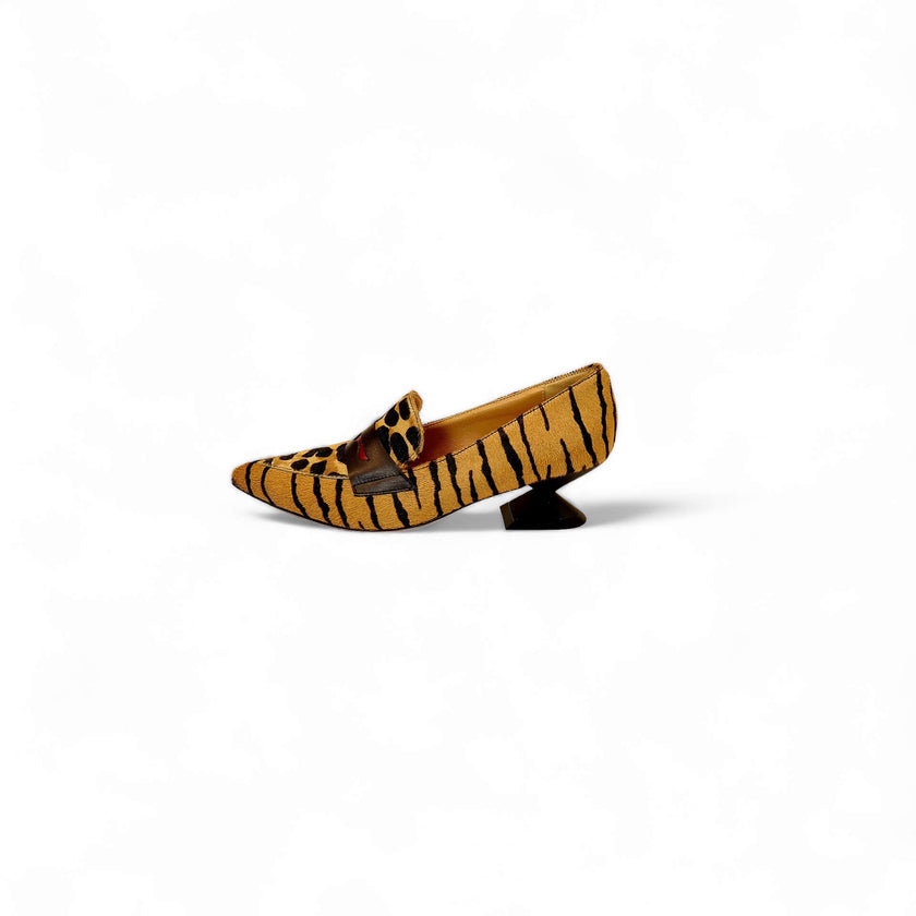Viola Ricci Linda - mocassino maculato animalier Pezzi Unici