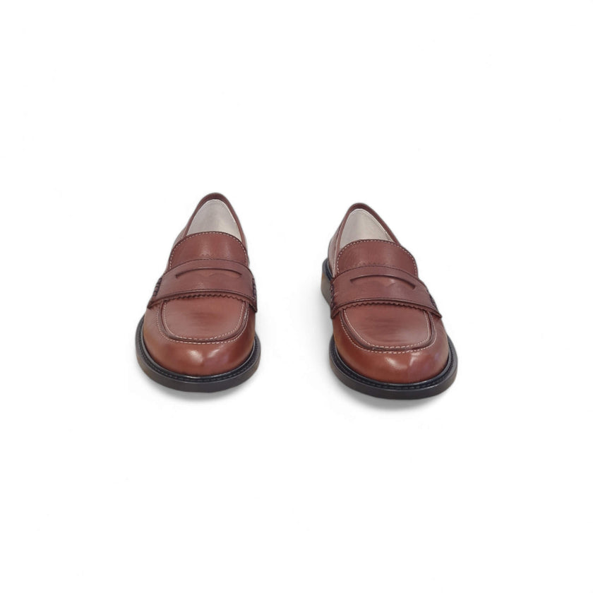 Viola Ricci Gaia - Mocassino nappa glove rhum - basic Hotsell