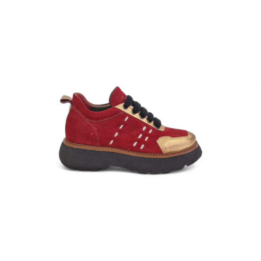 Viola Ricci Regina - pelle rosso garnet - kombat Vendita