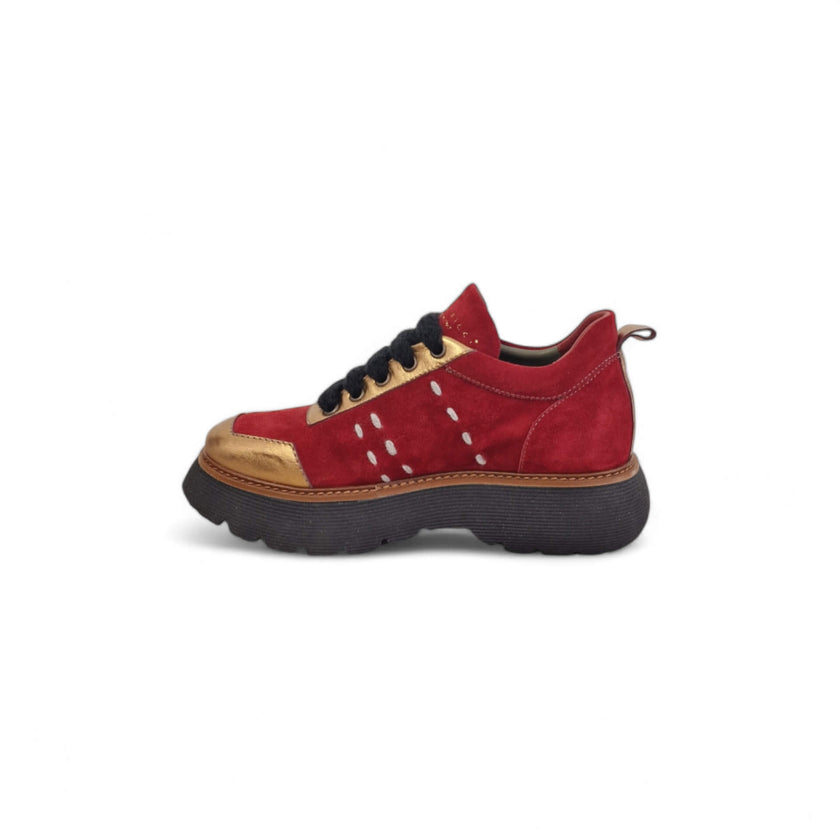 Viola Ricci Regina - pelle rosso garnet - kombat Vendita