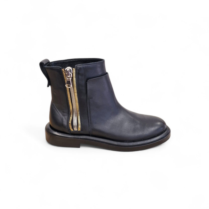Viola Ricci Gio - Stivaletto in pelle nera Hotsell