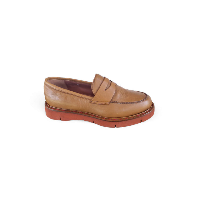 Viola Ricci Polly - mocassino in pelle - col. cuoio 2025